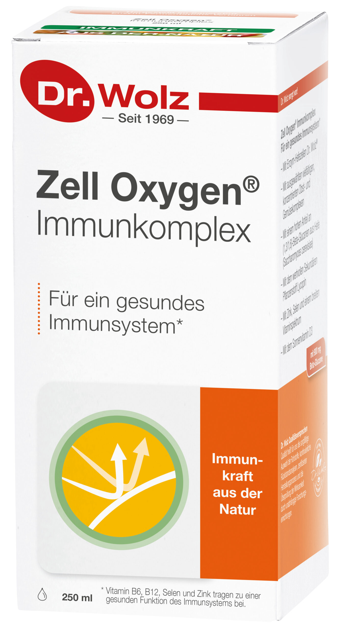 Зелл Оксиджен Иммунокомплекс Др.Вольц / Zell Oxygen Immunkomplex 250 мл