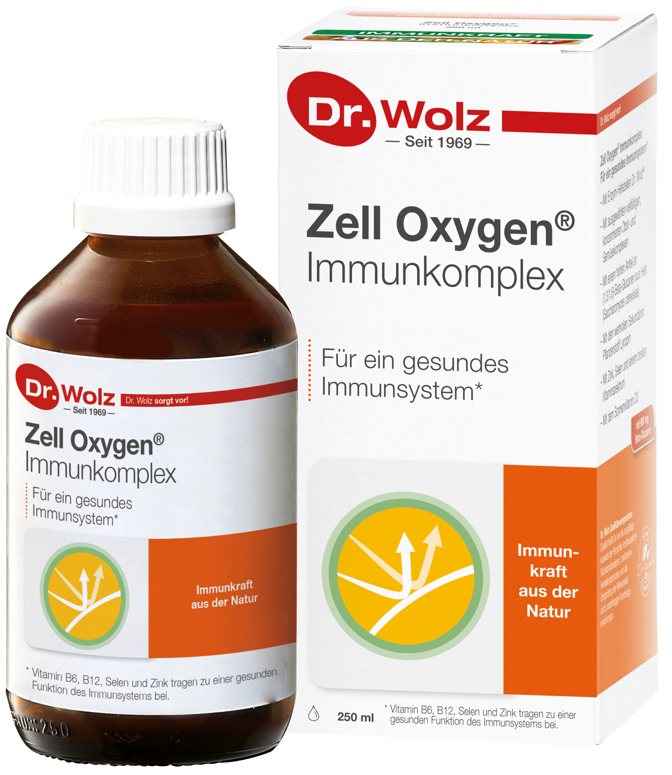 Зелл Оксиджен Иммунокомплекс Др.Вольц / Zell Oxygen Immunkomplex 250 мл